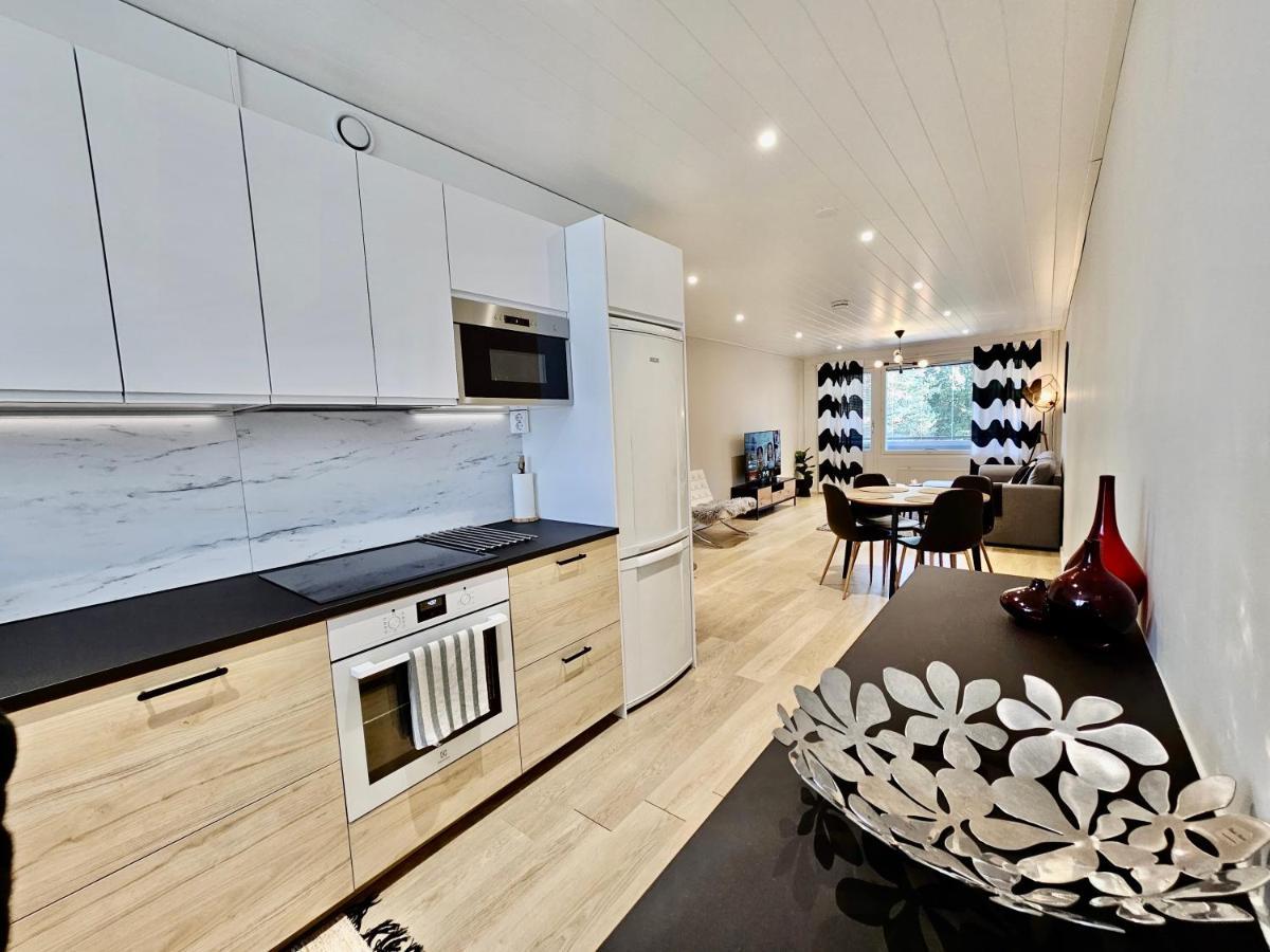 Elegant Apartment With Sauna In The Center Rovaniemi Exteriér fotografie