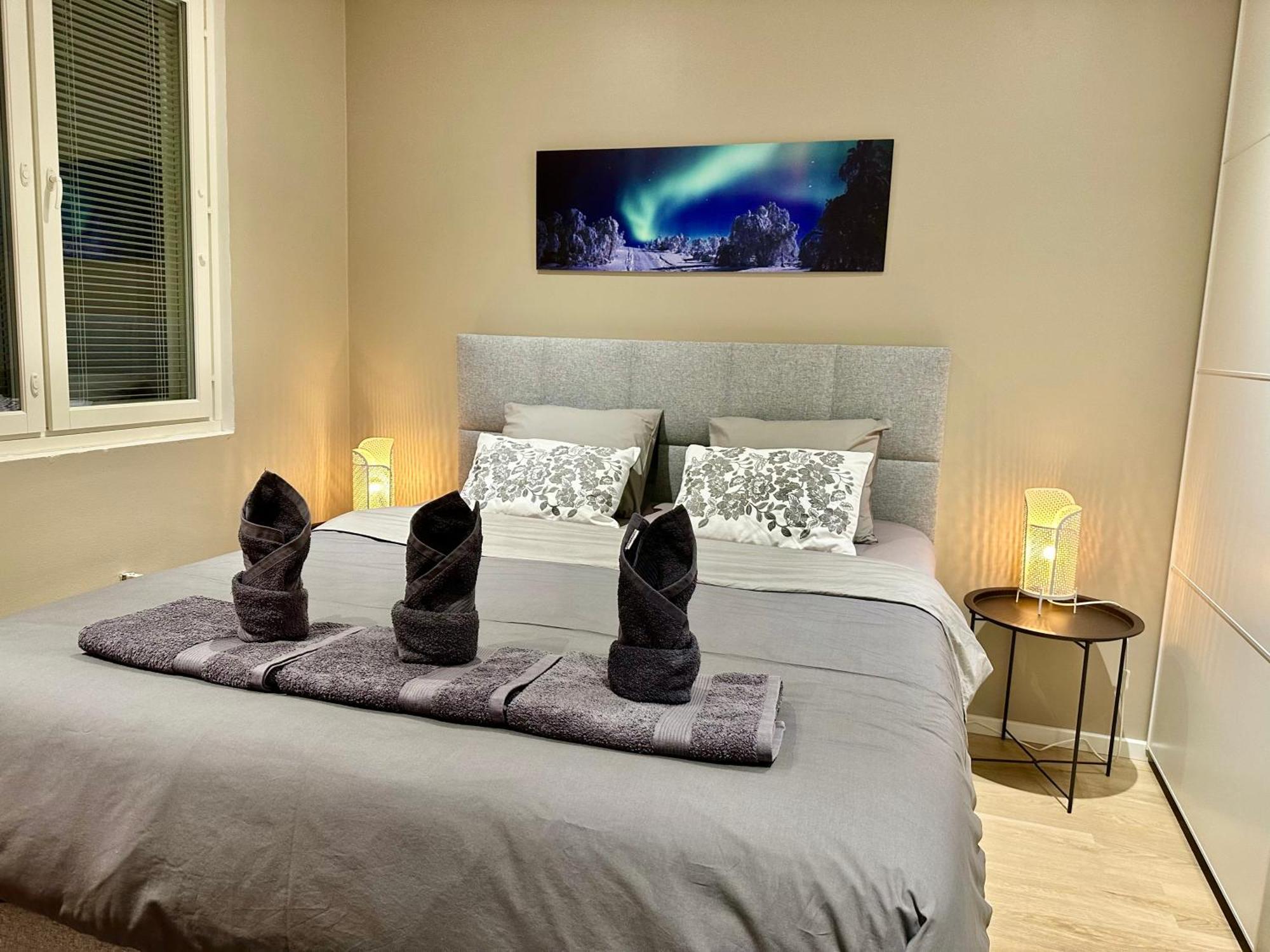 Elegant Apartment With Sauna In The Center Rovaniemi Exteriér fotografie