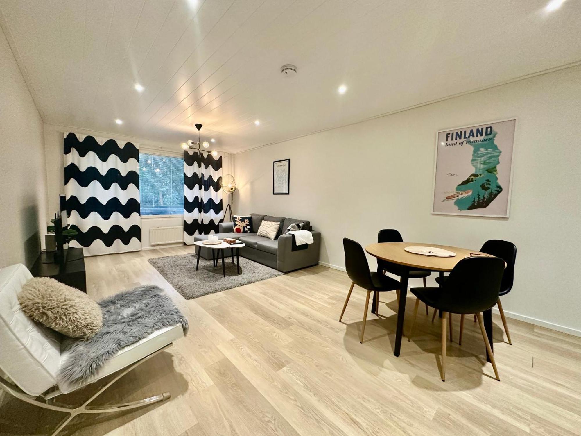 Elegant Apartment With Sauna In The Center Rovaniemi Exteriér fotografie