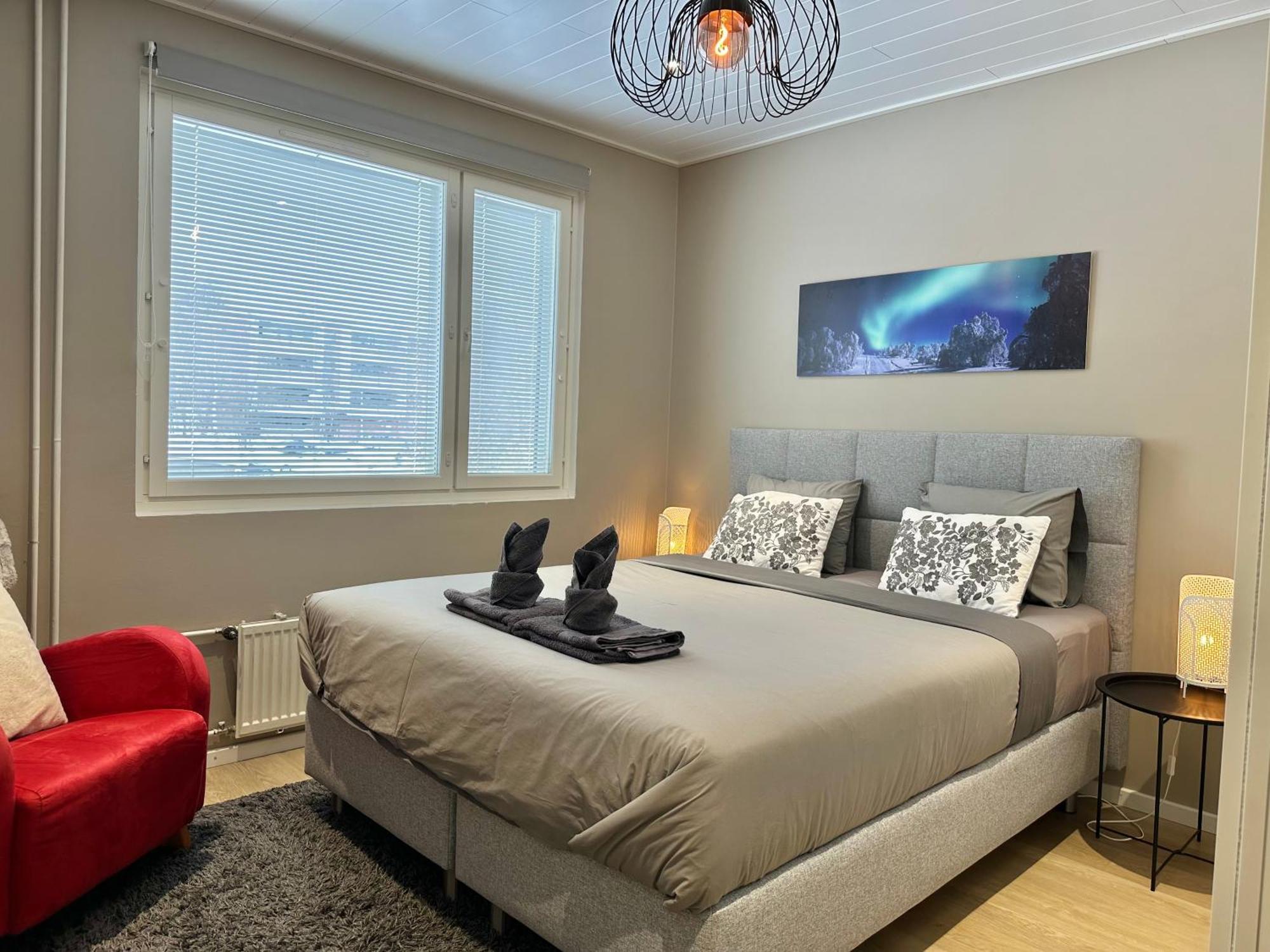 Elegant Apartment With Sauna In The Center Rovaniemi Exteriér fotografie